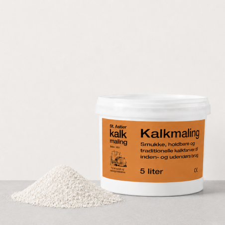 Marlon St. Astier kalkmaling Hvid 5 L
