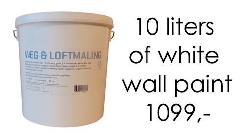 White organic paint